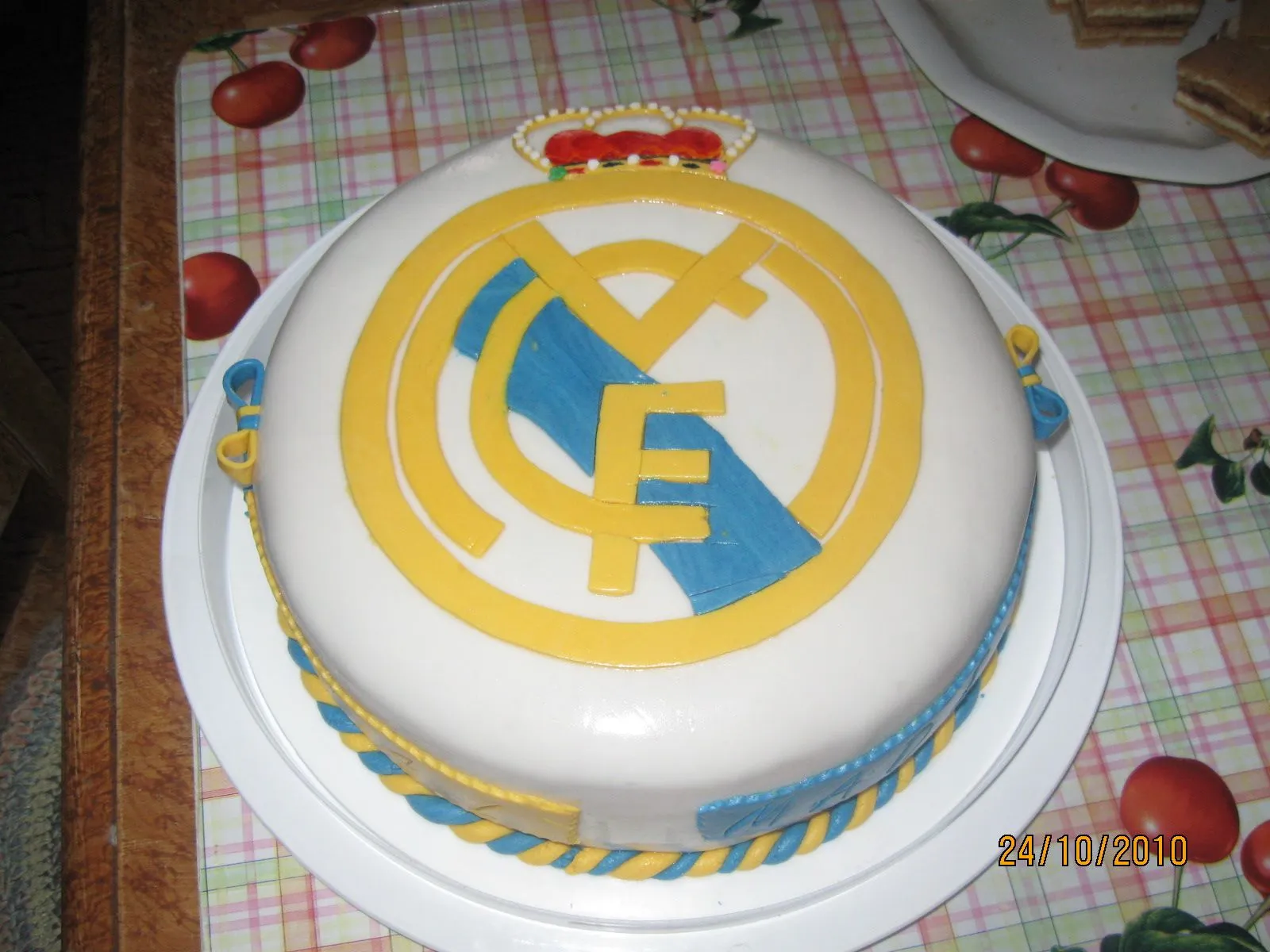  ... real madrid rajongo a torta beluel oroszkrem amihez 5 tojasos