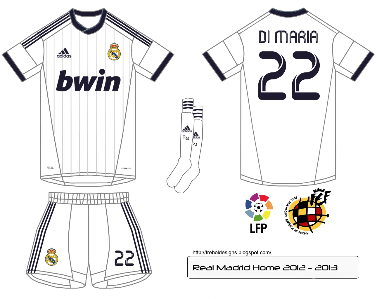 Real Madrid: Uniformes