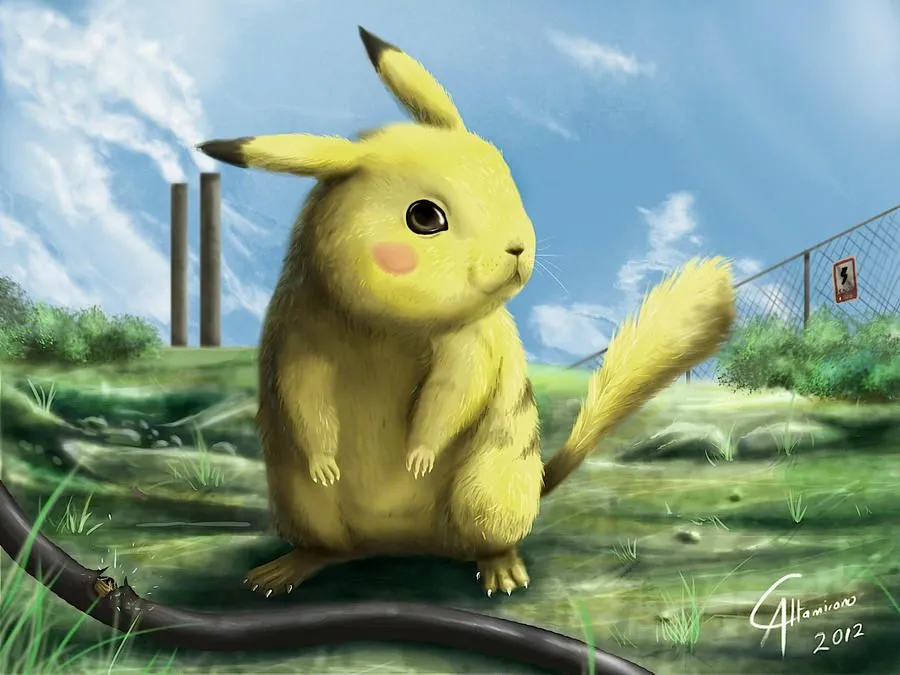 Real Pikachu by CamusAltamirano on DeviantArt