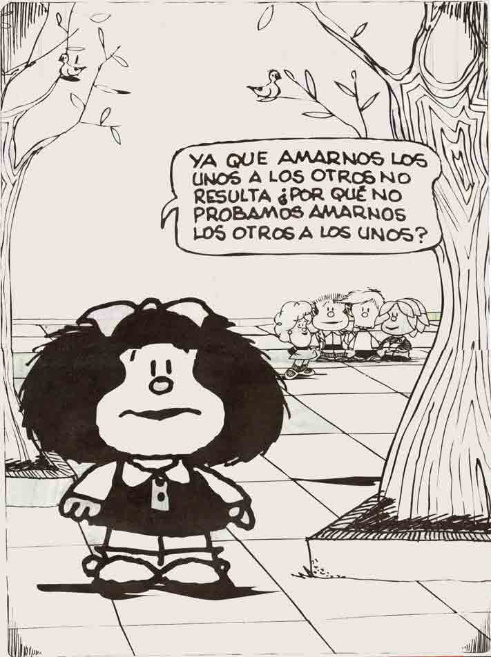 Un post bien argentino! (Mafalda) - Taringa!