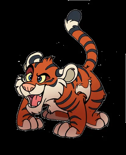 A really Disney style tiger cub by Psychoon on DeviantArt