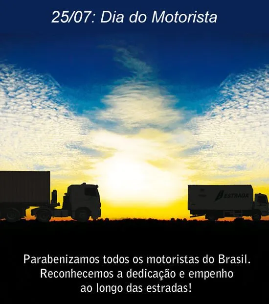 Recados animados de Dia do Motorista - ClickGrátis