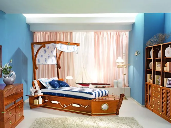 Recámaras Infantiles Estilo Marinero por Caroti | DECORAR, DISEÑAR ...