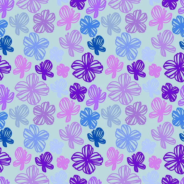 recargado floral transparente textura patrón interminable con ...