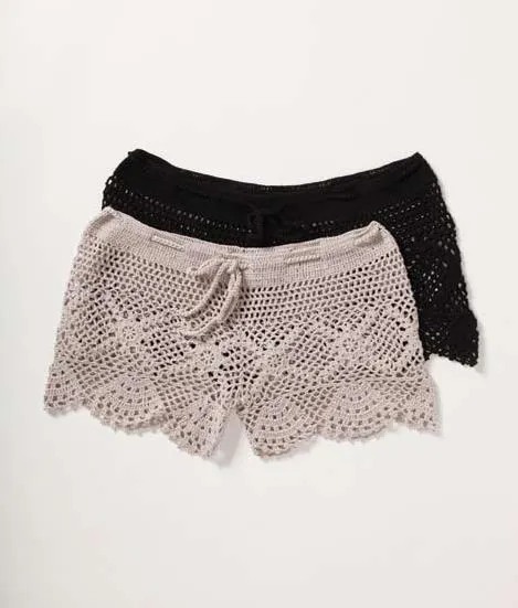 Receitas de Crochet: Short de crochet