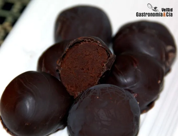 Receta Bombones de ganache de cardamomo