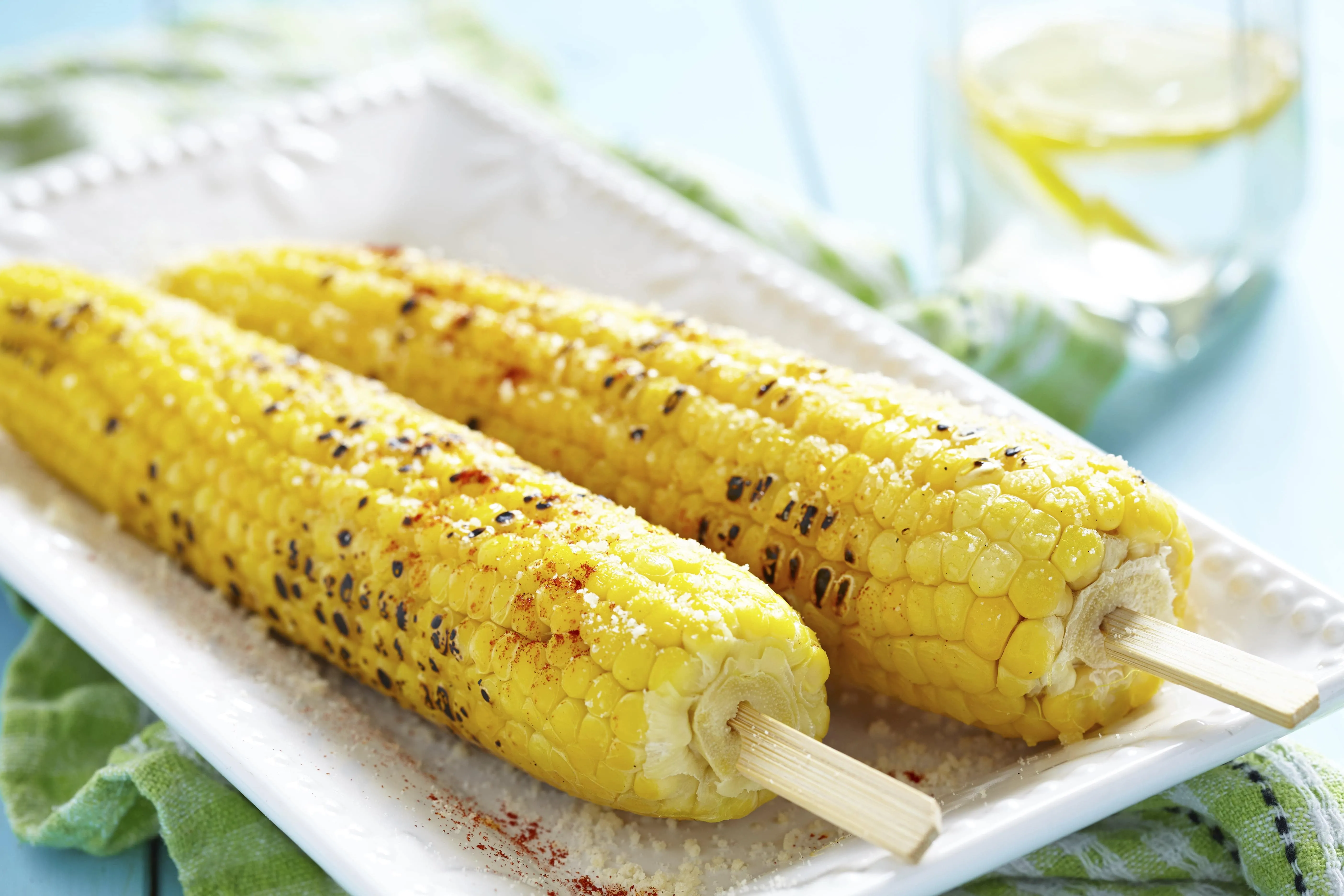 Receta de Elotes con Limón y Chile