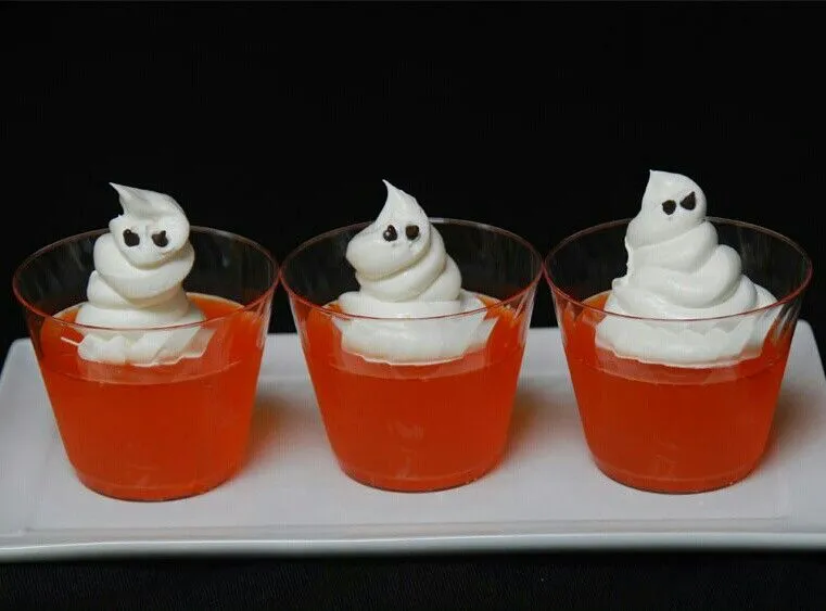 Receta de Gelatina de Naranja Fantasma