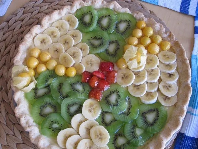 las recetas del marqués de muchabarba: TARTA DE FRUTAS