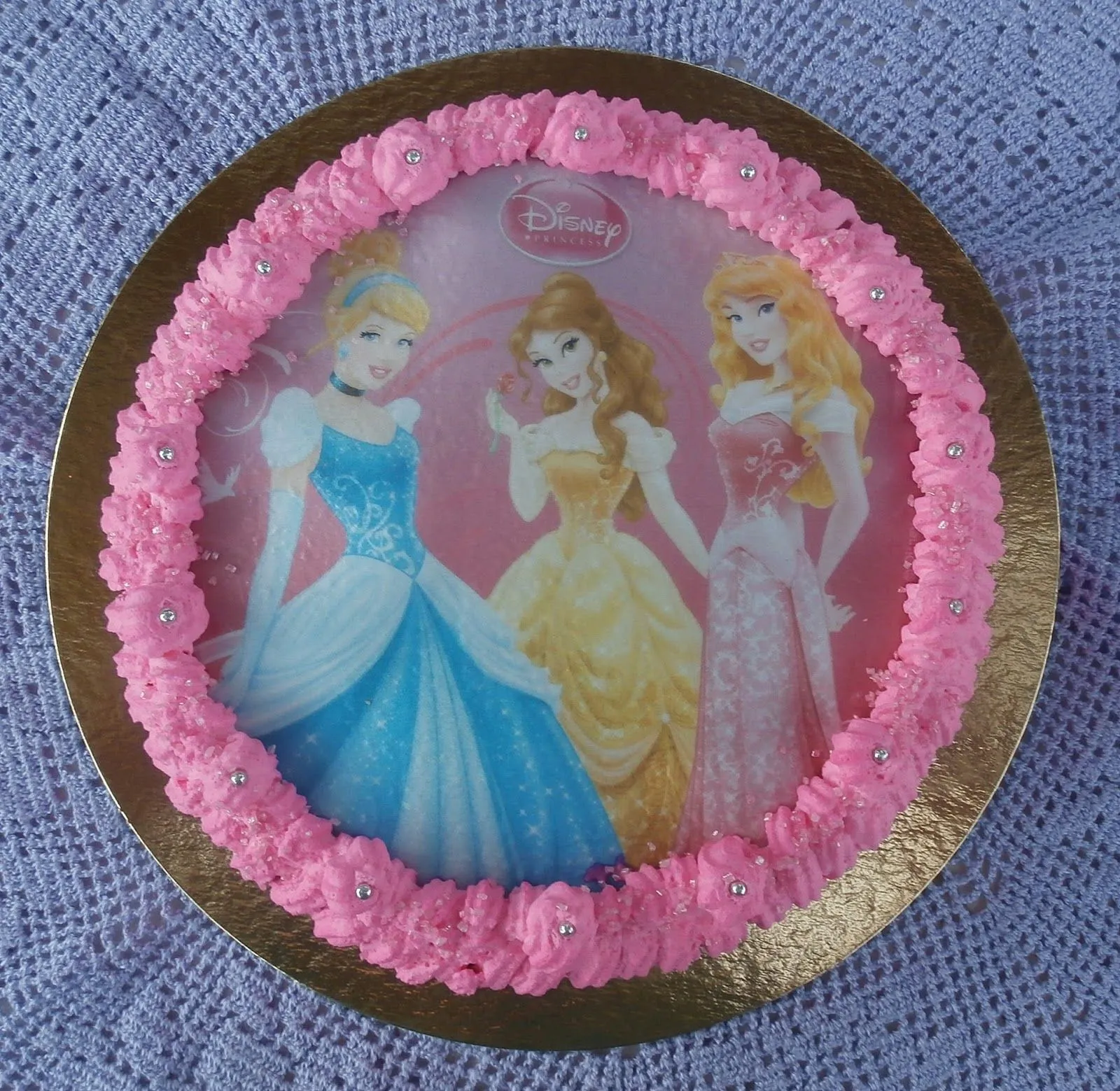 Las recetillas de Isa: Tarta Princesas Disney