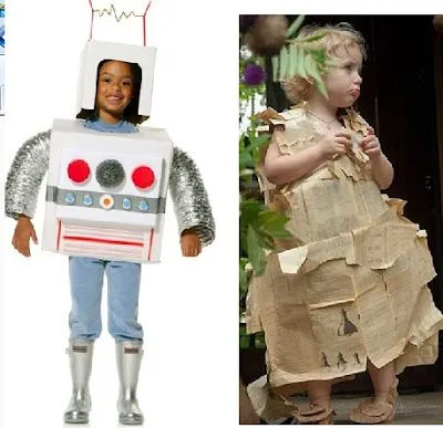 RECICLA DECORA TU HOGAR: DISFRACES INFANTILES DE PAPEL Y CARTON
