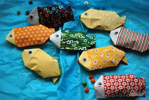 Reciclatex: Cómo hacer peces de caramelos para cumpleaños