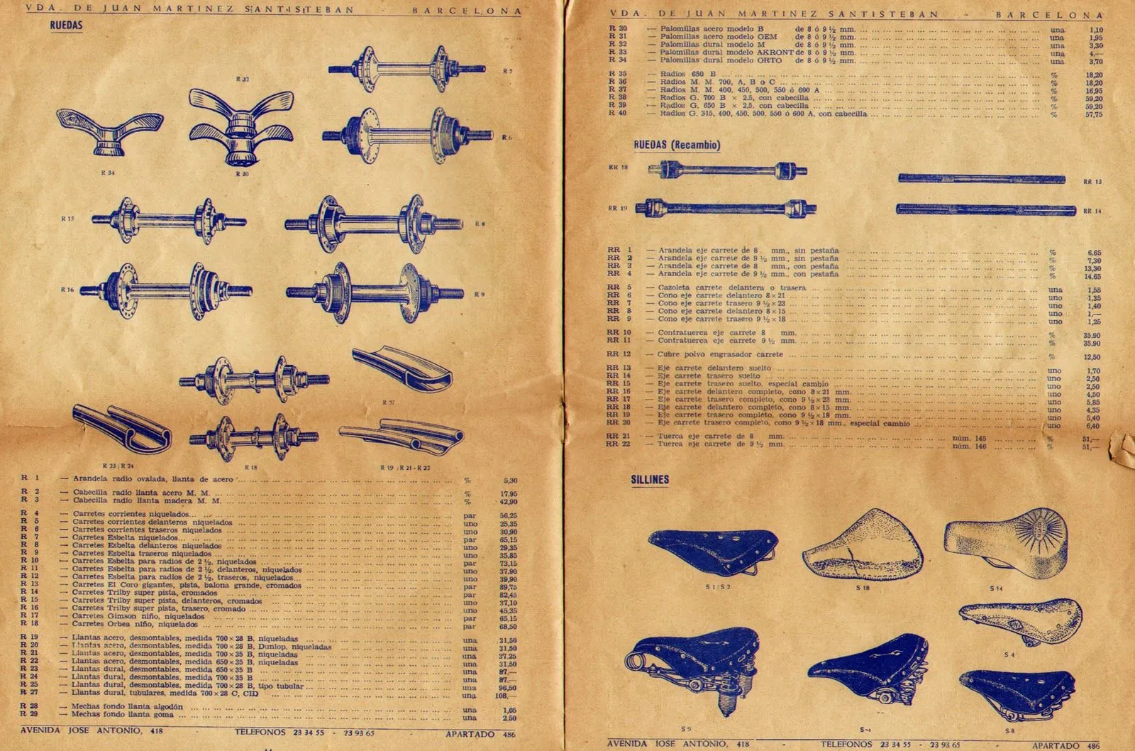 RECICLONE, Antique bicycles restoration, Restauración de ...