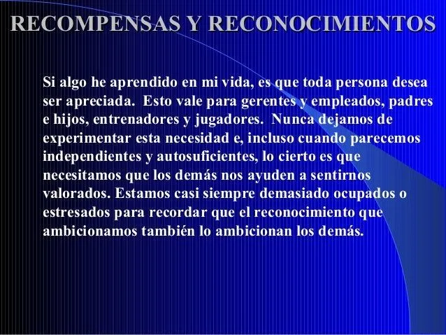 Recompensas y reconocimientos