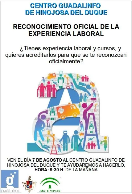 RECONOCIMIENTO OFICIAL DE LA EXPERIENCIA LABORAL | Hinojosa ...