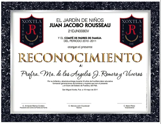 Reconocimientos para maestros - Imagui