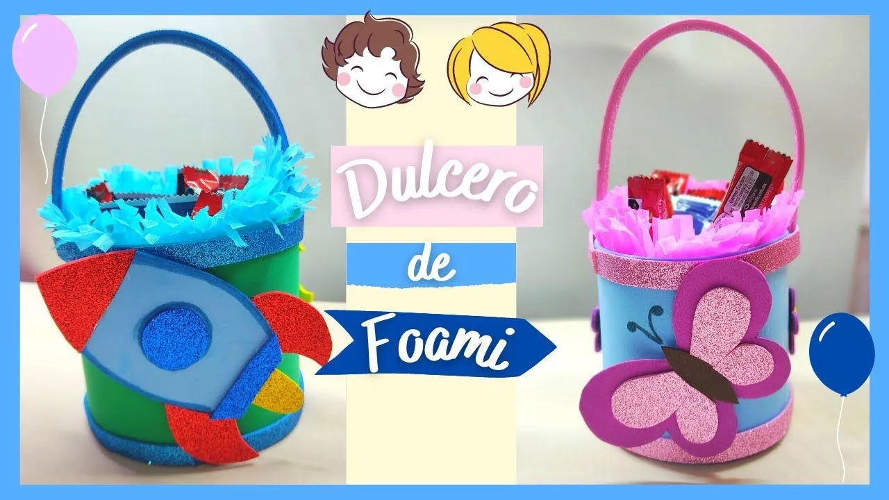 RECOPILATORIO CON MÁS DE 200 DULCEROS PARA EL DÍA DEL NIÑO + MOLDES + TUTORIALES – Imagenes Educativas