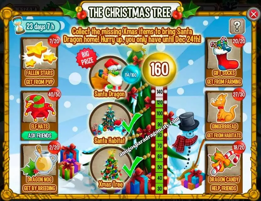 Recordando El Evento El Arbol De Navidad De Dragon City | Amigos ...