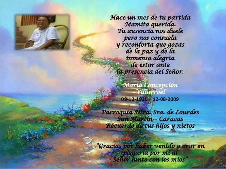 Recordatorio para madre fallecida - Imagui