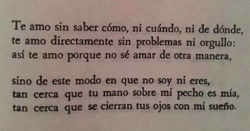 Recorriendo caminos • Te amo con intensidad, te amo con el alma.