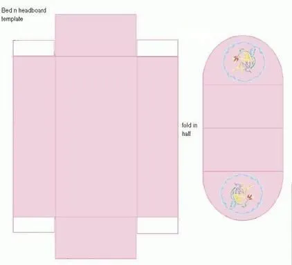 Recortable habitación de los niños de casas de muñecas. Maquetas ...