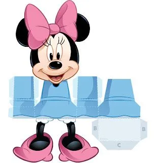 Recortable de minnie mouse para imprimir:Imagenes y dibujos para ...