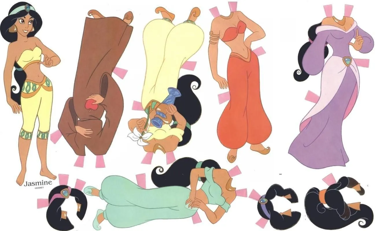 Recortables Princesas Disney | TusPrincesasDisney.com