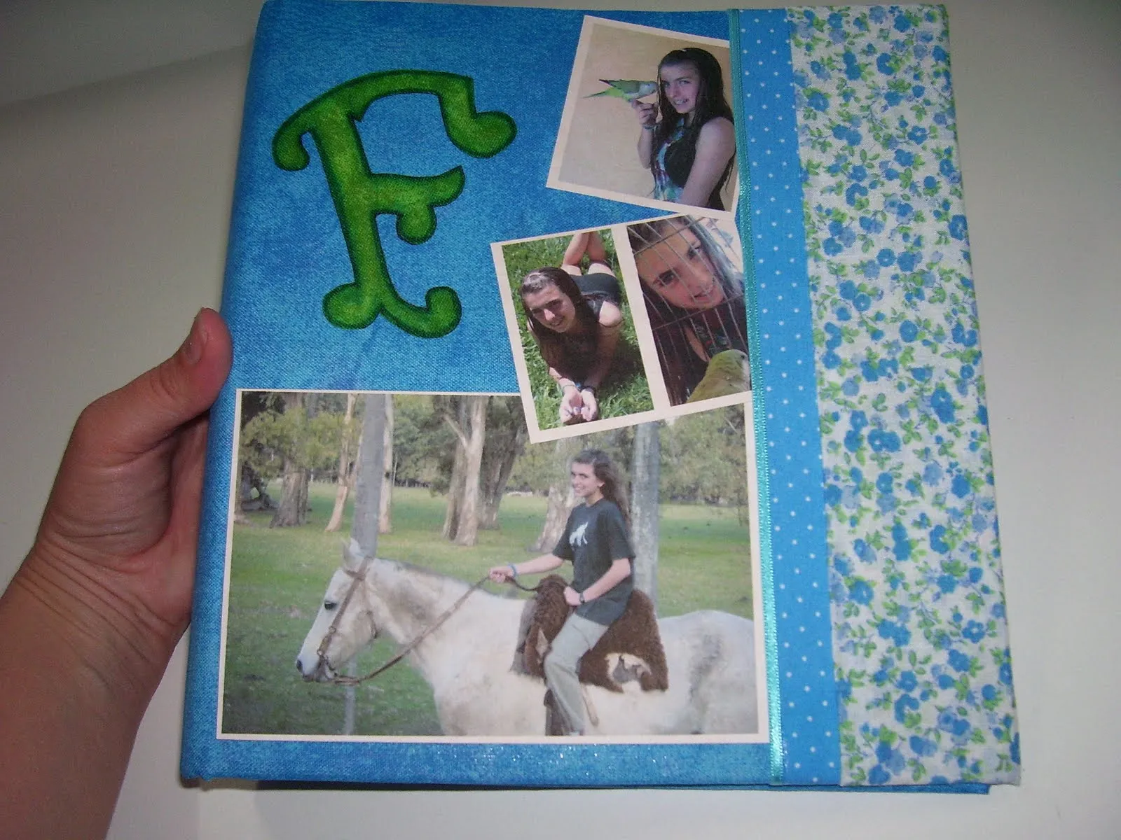 RECREAR - MANUALIDADES - ARTE: Carpeta decorada con tela, para ...