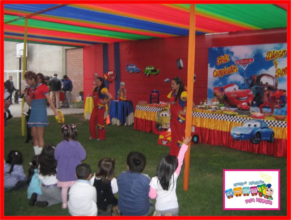  ... Recreolandia: Cumpleaños de Diego y Romeo - Cars y Micky Mouse