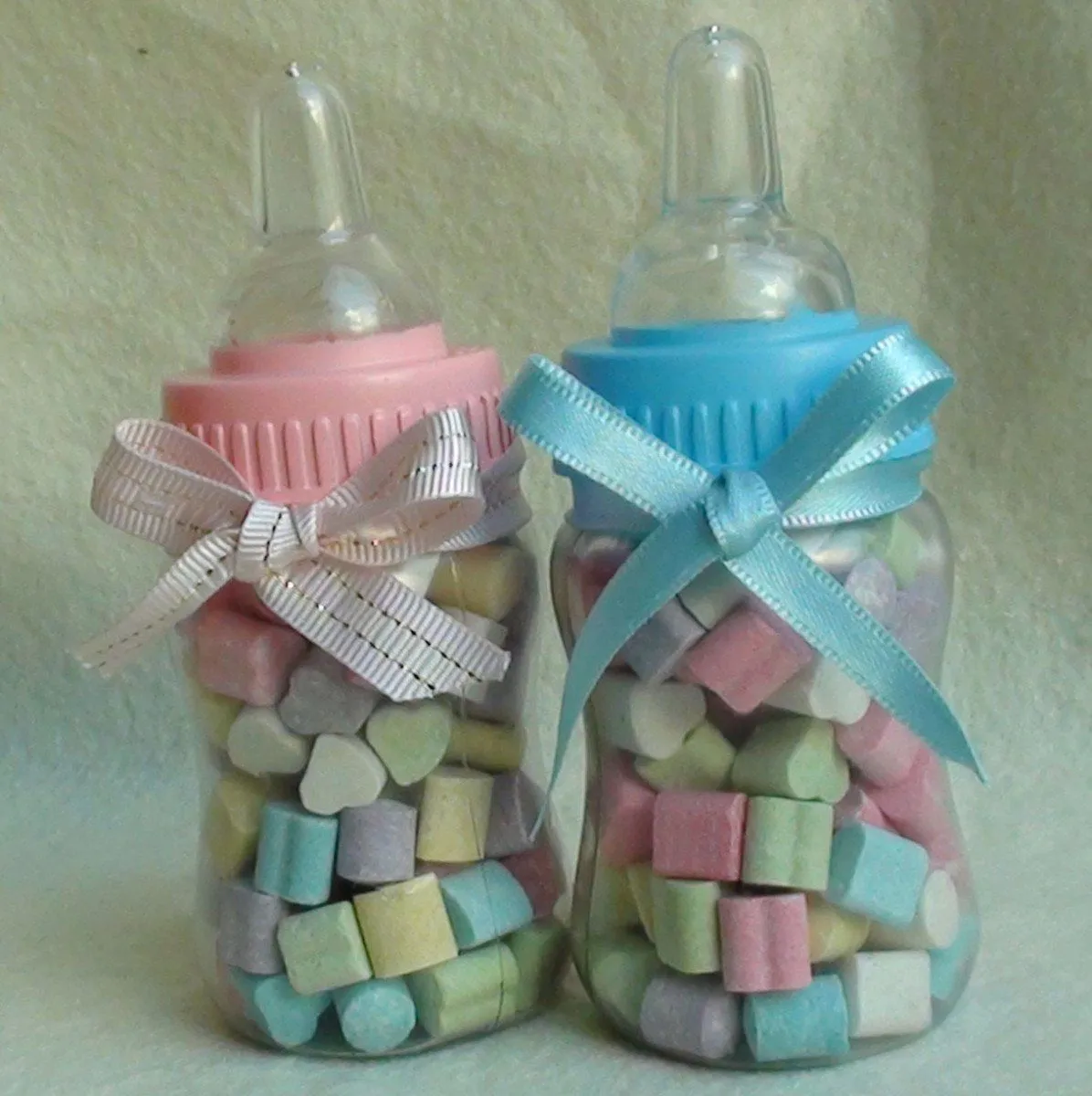 Recuerdos para baby shower con biberones | Recuerdos para Baby Shower