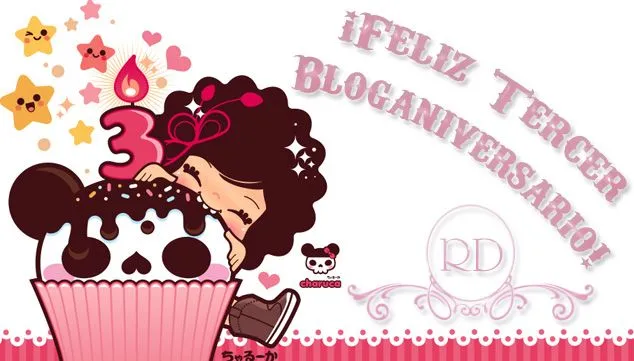 Recuerdos Dulces: 3º Bloganiversario y concurso