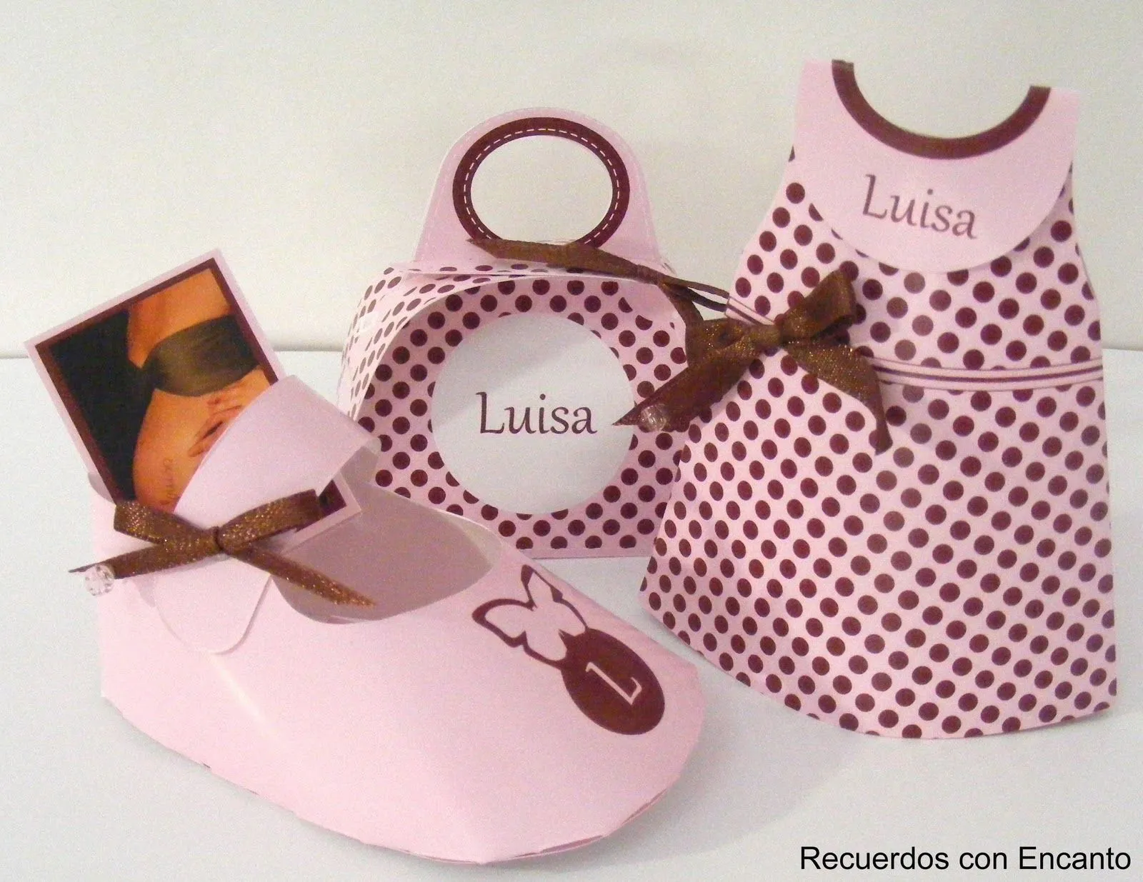 RECUERDOS CON ENCANTO: Detalles creados para el nacimiento de Luisa