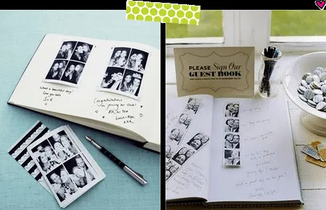 Recuerdos instantáneos con un fotomatón | la chica del ramo