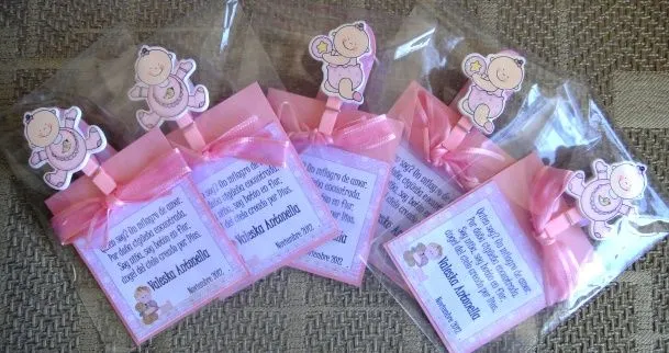 Silvia Scrap: Recuerditos para Baby Shower