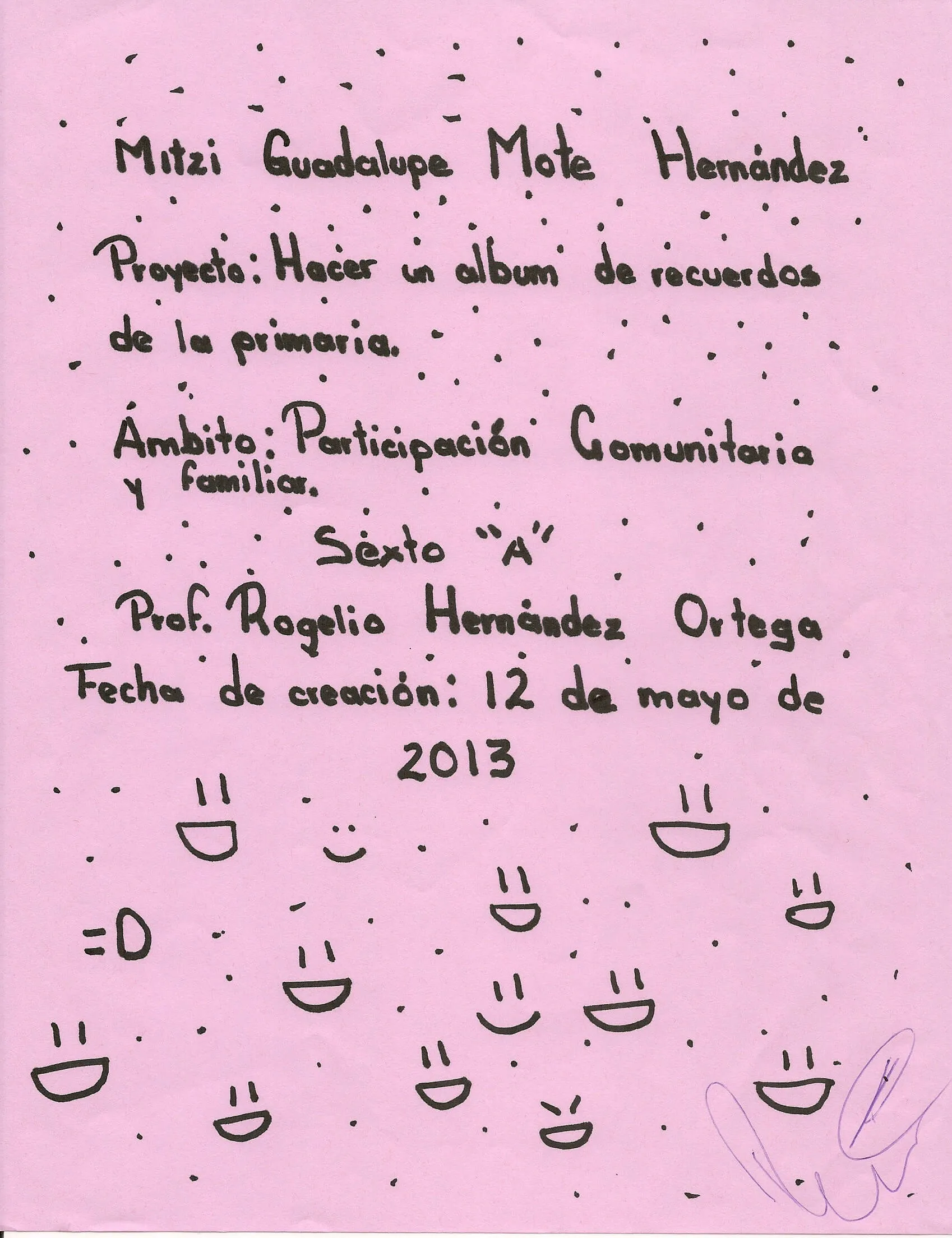 MIS RECUERDOS DE PRIMARIA | Ciudadanos por Puebla