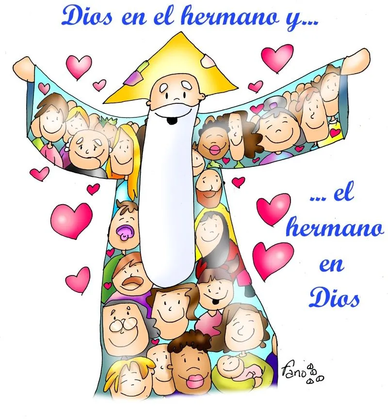 Recursos para mi clase: Puzzle: Dios en el hermano y el hermano en ...