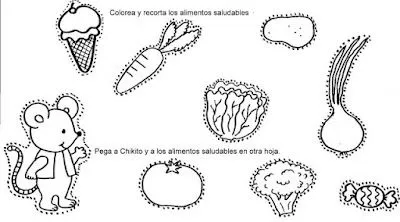 Mis recursos didácticos: Alimentos saludables