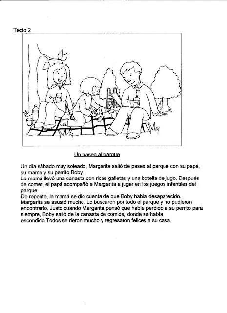 Mis recursos didácticos: Cuentos breves y fichas para ejercitar la ...