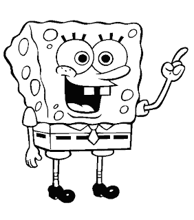 RECURSOS DE EDUCACION INFANTIL: DIBUJOS PARA COLOREAR DE BOB ESPONJA