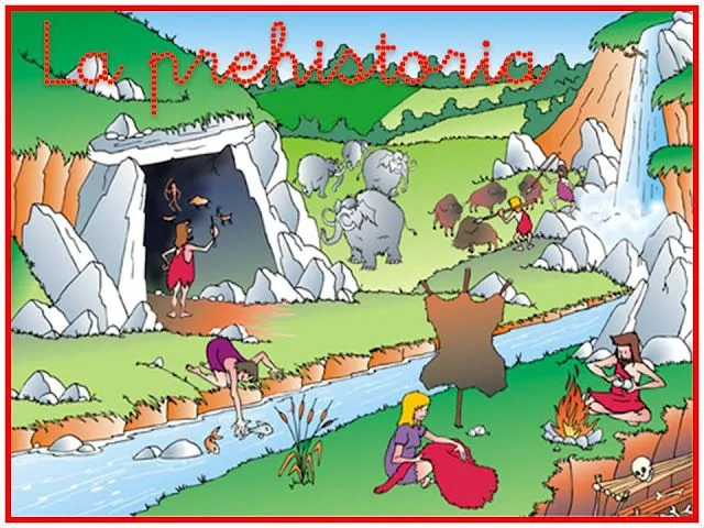 RECURSOS DE EDUCACION INFANTIL: FICHAS PROYECTO PREHISTORIA