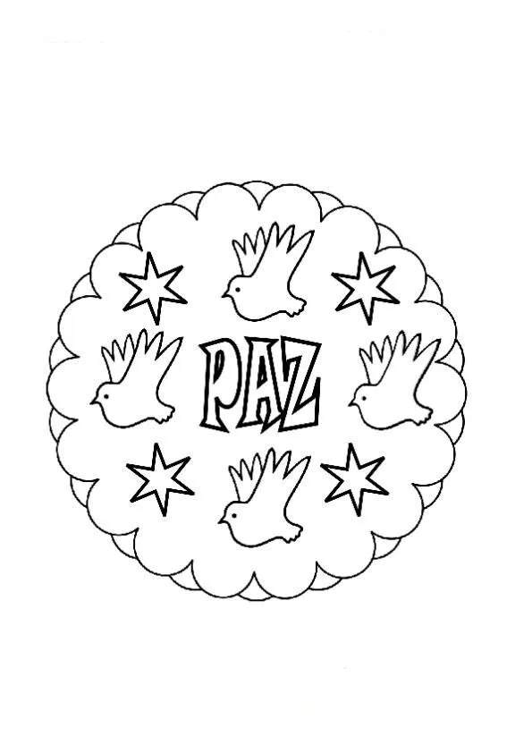 Recursos para Educación Infantil: Mandalas para El Día de La Paz ...