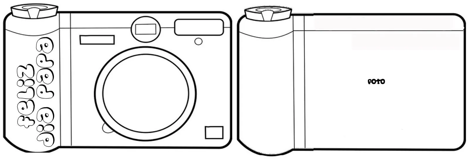 RECURSOS DE EDUCACION INFANTIL: TARJETA CAMARA DE FOTOS