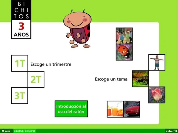 Recursos Educativos de Educación Infantil: "Bichitos" de 3 años ...