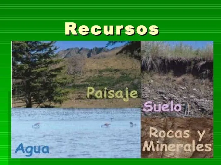 Recursos naturales