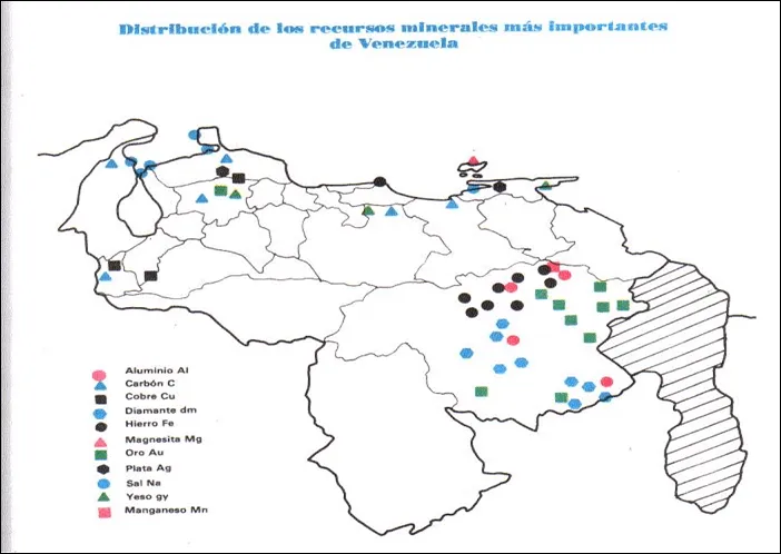 Recursos naturales | Conociendo La Geografía Venezolana