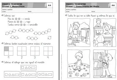 Recursos para o Primeiro Ciclo de Primaria: Actividades de Refuerzo
