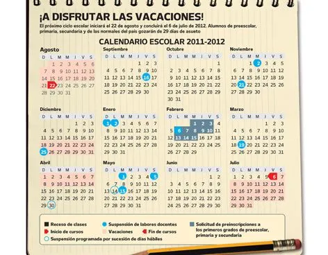 Recursos Sexto Grado de Primaria: Calendario 2011 - 2012