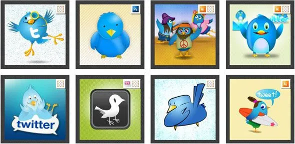 Recursos para Twitter – Iconos y Themes – Puerto Pixel | Recursos ...