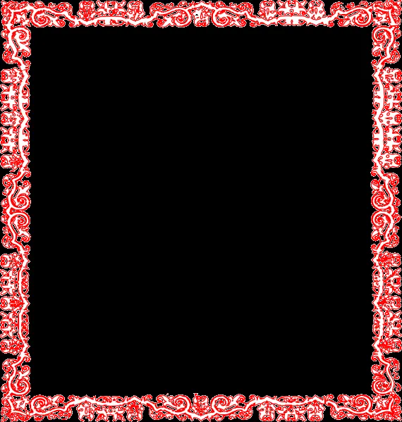 Red Border Design clip art - vector clip art online, royalty free ...