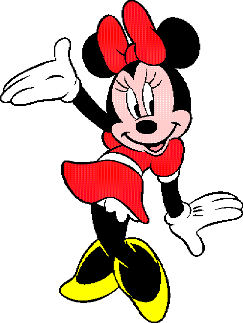 Red Minnie Mouse Clip Art | Clipart Panda - Free Clipart Images